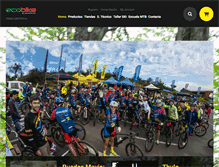 Tablet Screenshot of eco-bike.cl
